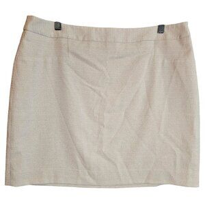 The Limited Womens Beige Textured Skirt Size 12